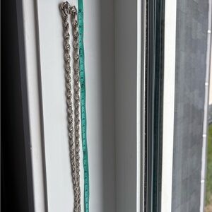 Vintage 800 Silver man Chain Necklace